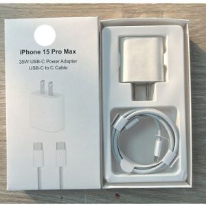 Cargador cubo 35W con cable tipo C