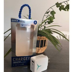 Cargador 30W de carga rápida A+C
