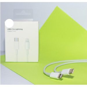 Cable Apple tipo C a Lightning 1 m 20W