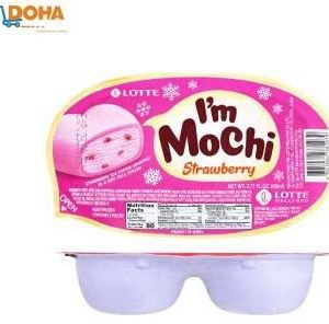 Helado Lotte I'm Mochi sabor fresa