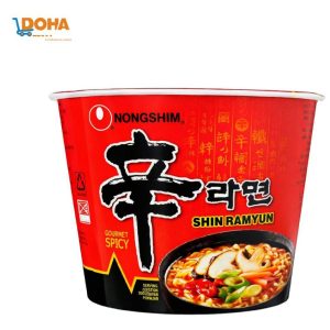 Tazón de sopa Nongshim Shin Ramyun picante